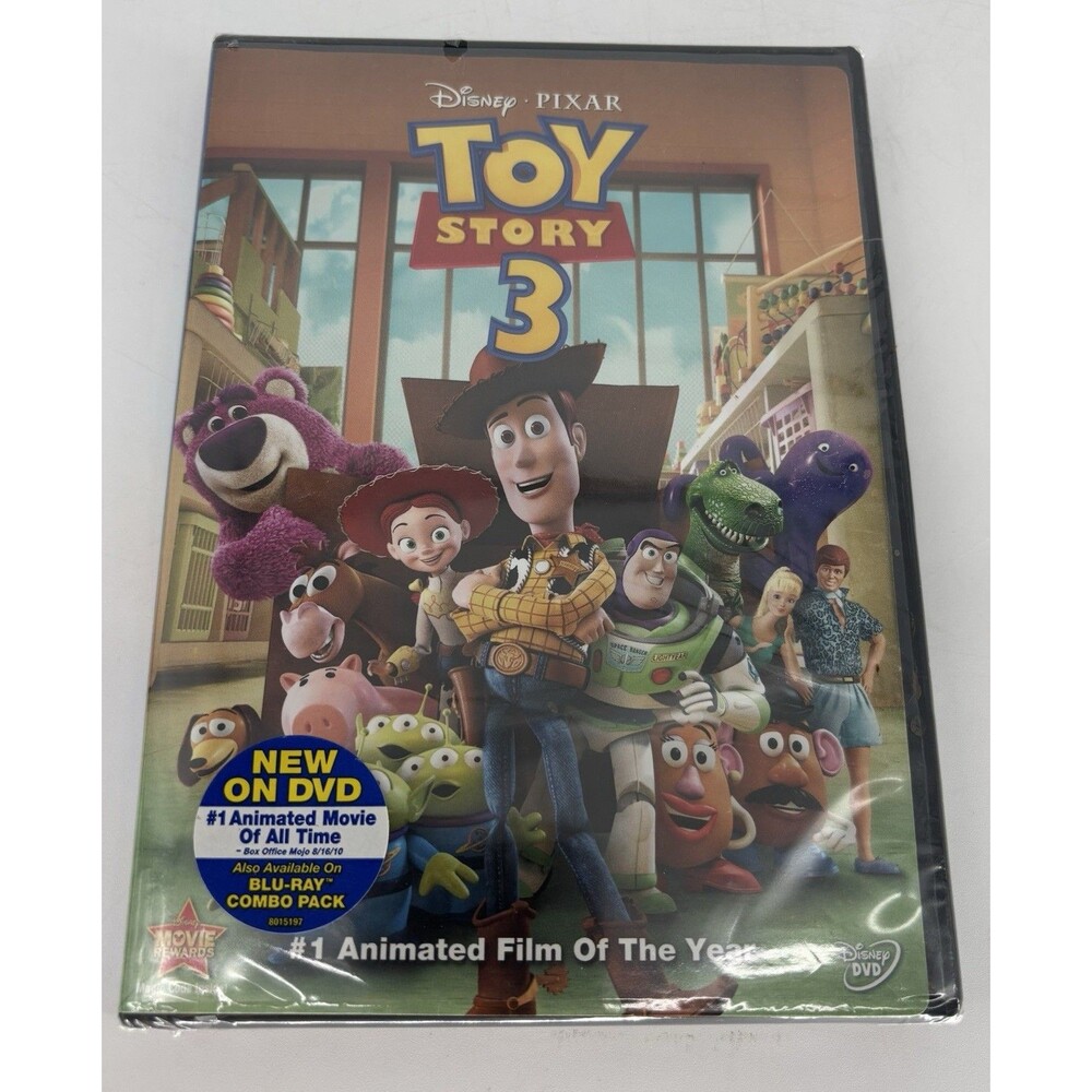Toy Story 3 DVD 2010 Brand New Factory Sealed Disney Pixar Woody Buzz Lightyear